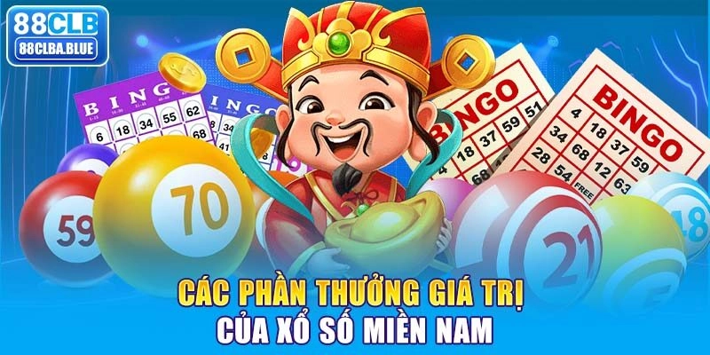 Các phần thưởng giá trị của xổ số miền Nam